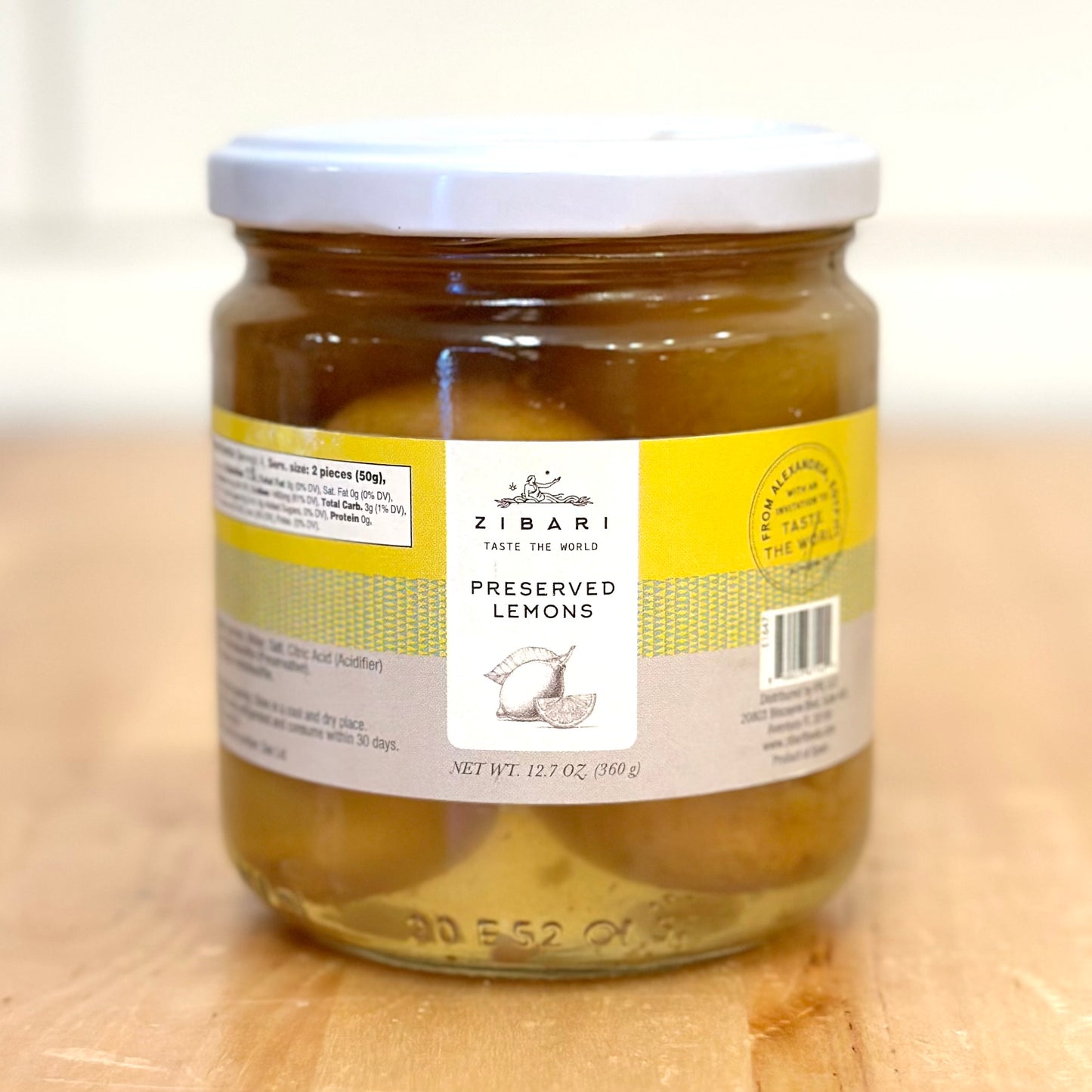 ZIBARI FOODS Spanish Perserved Lemons