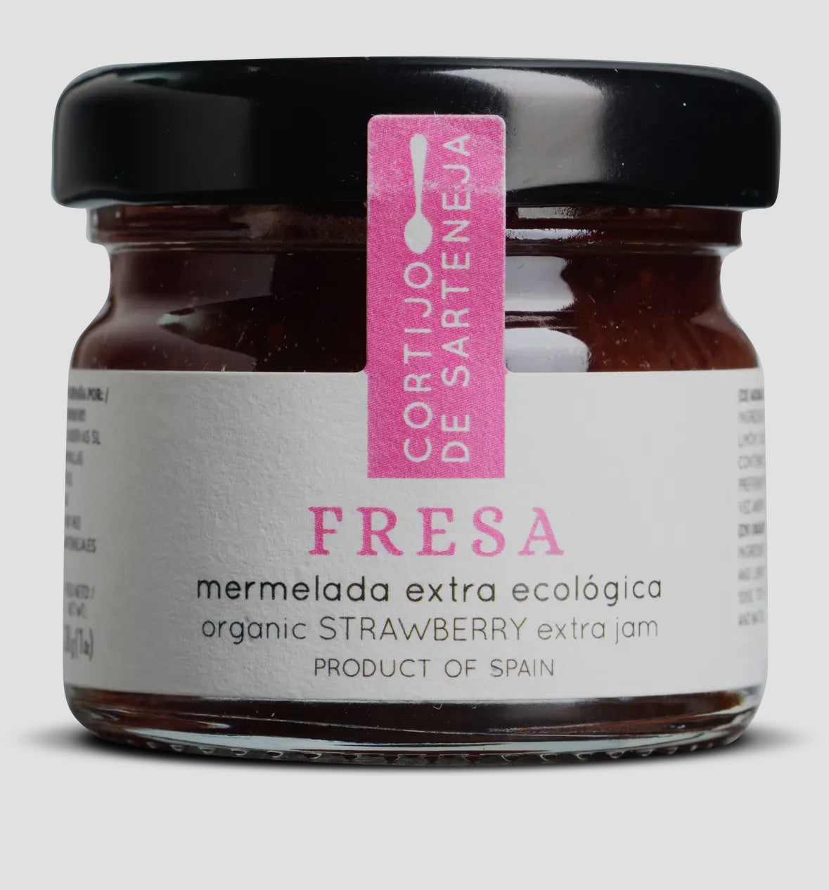 CORTIJO DE SARTENEJA Organic Strawberry Jam, image size:1179x1266