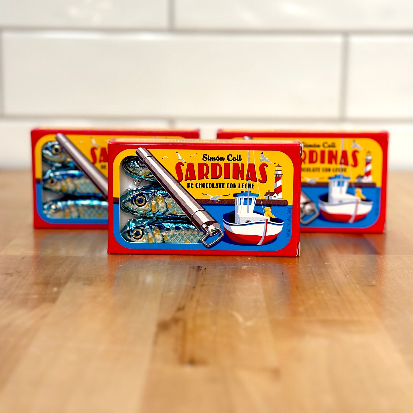SIMON COLL Milk Chocolate Sardines