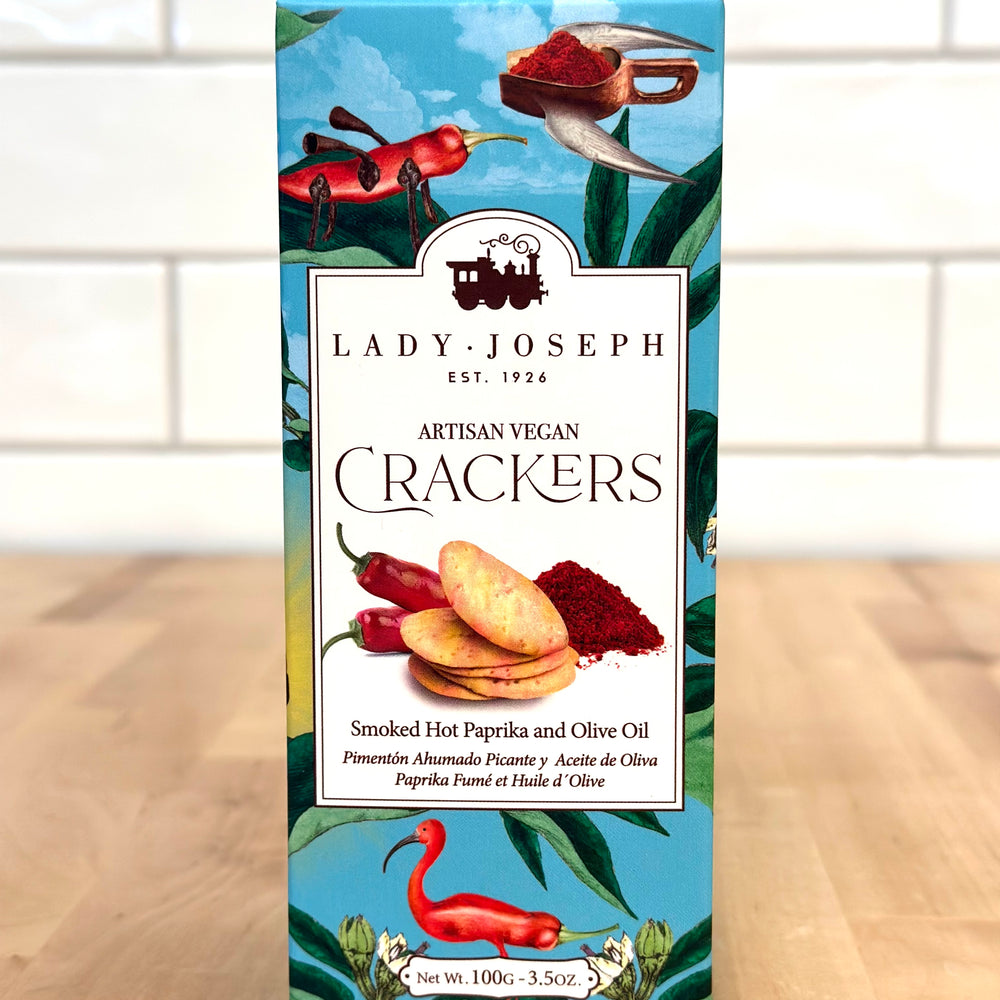 
                  
                    LADY JOSEPH Artisan Vegan Crackers With Smoked Hot Paprika
                  
                