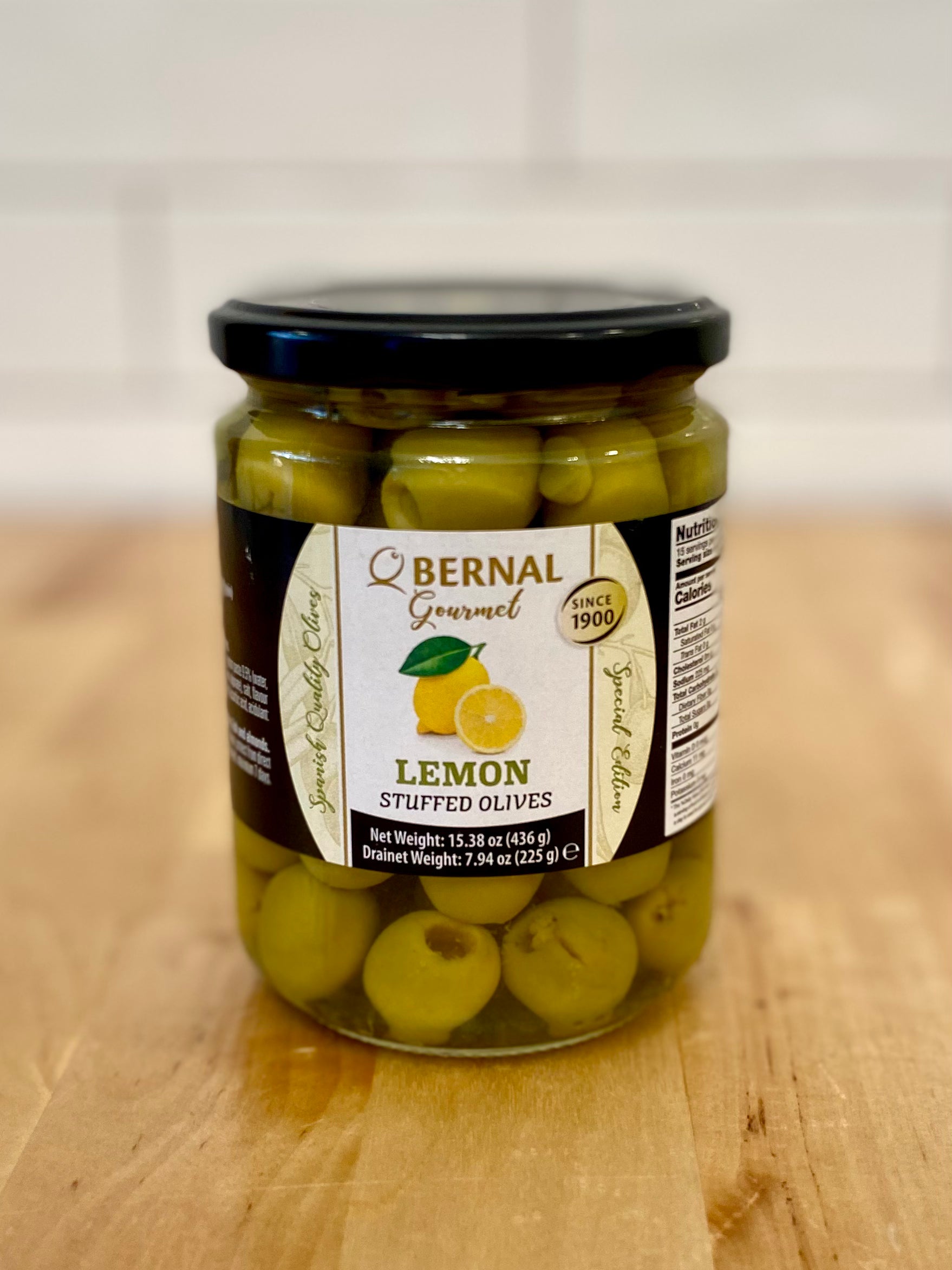 BERNAL Manzanilla Gourmet Olives with Lemon – Mercado Central NYC