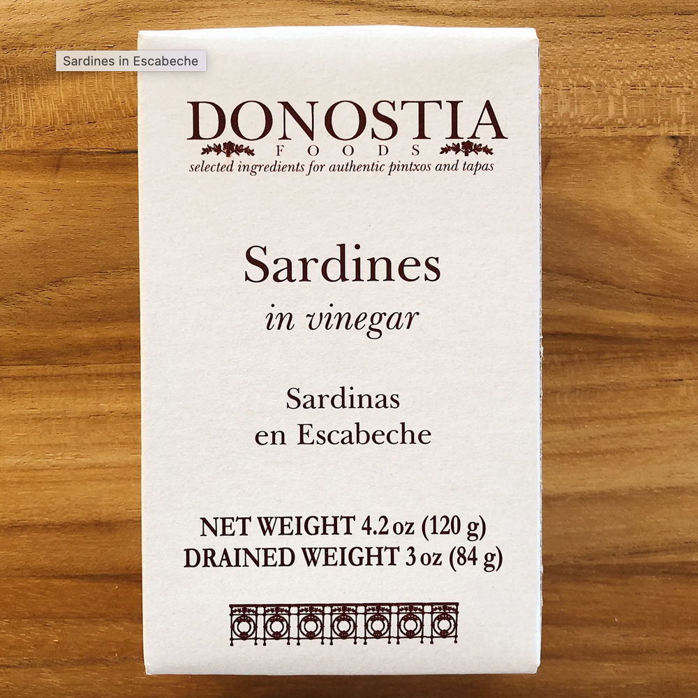 
                  
                    DONOSTIA Sardines in Vinegar - Escabeche
                  
                