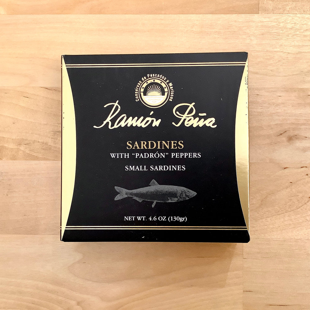 RAMON PEÑA Small Sardines with Padron Peppers - Gold Line