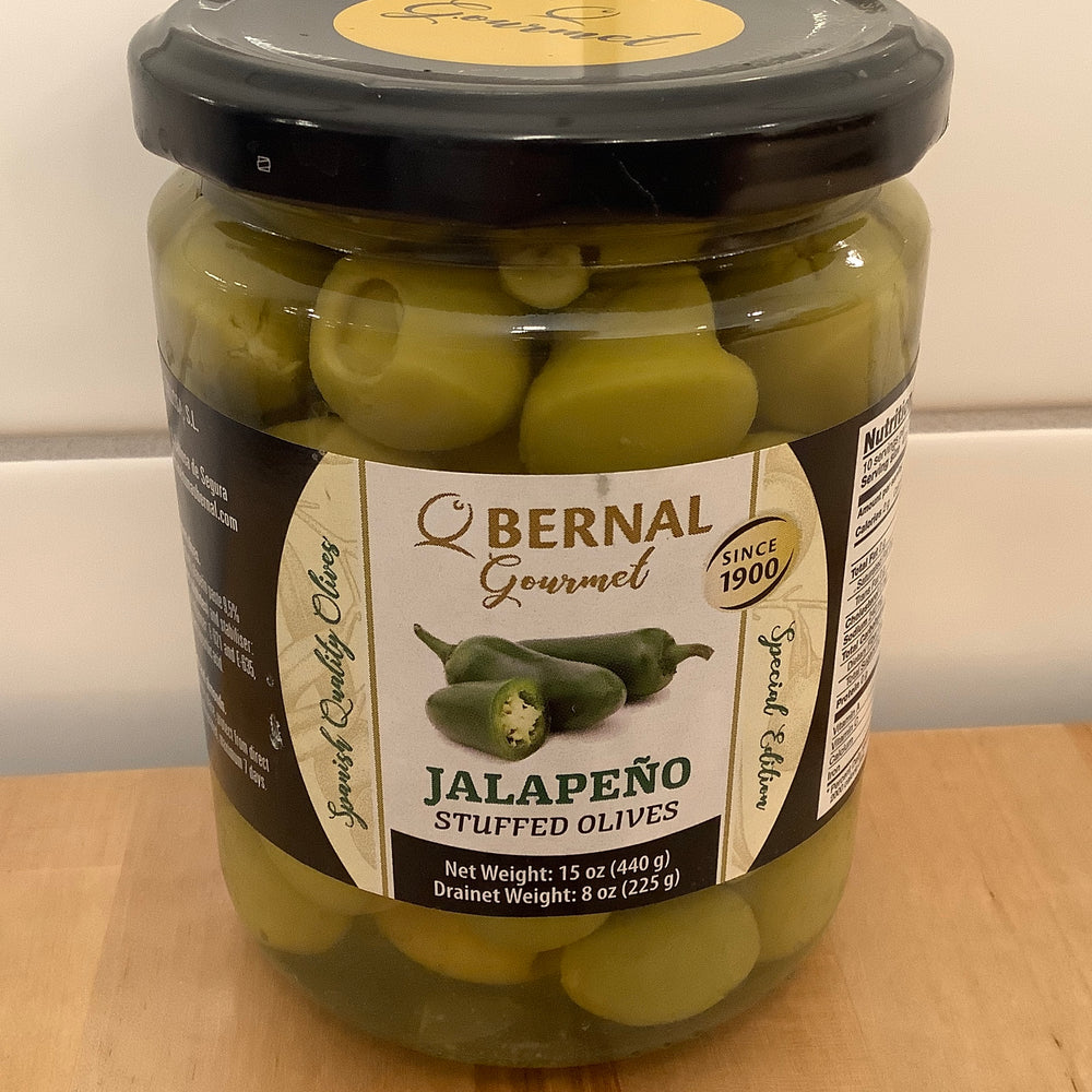 
                  
                    BERNAL Manzanilla Gourmet Olives with Jalapeno Pepper
                  
                