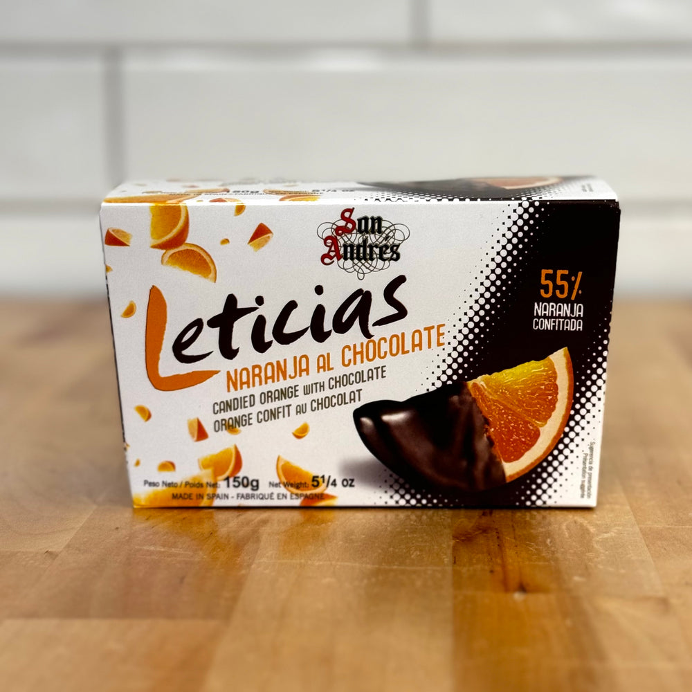 SAN ANDRÉS Leticias - Dark Chocolate Covered Orange Slices