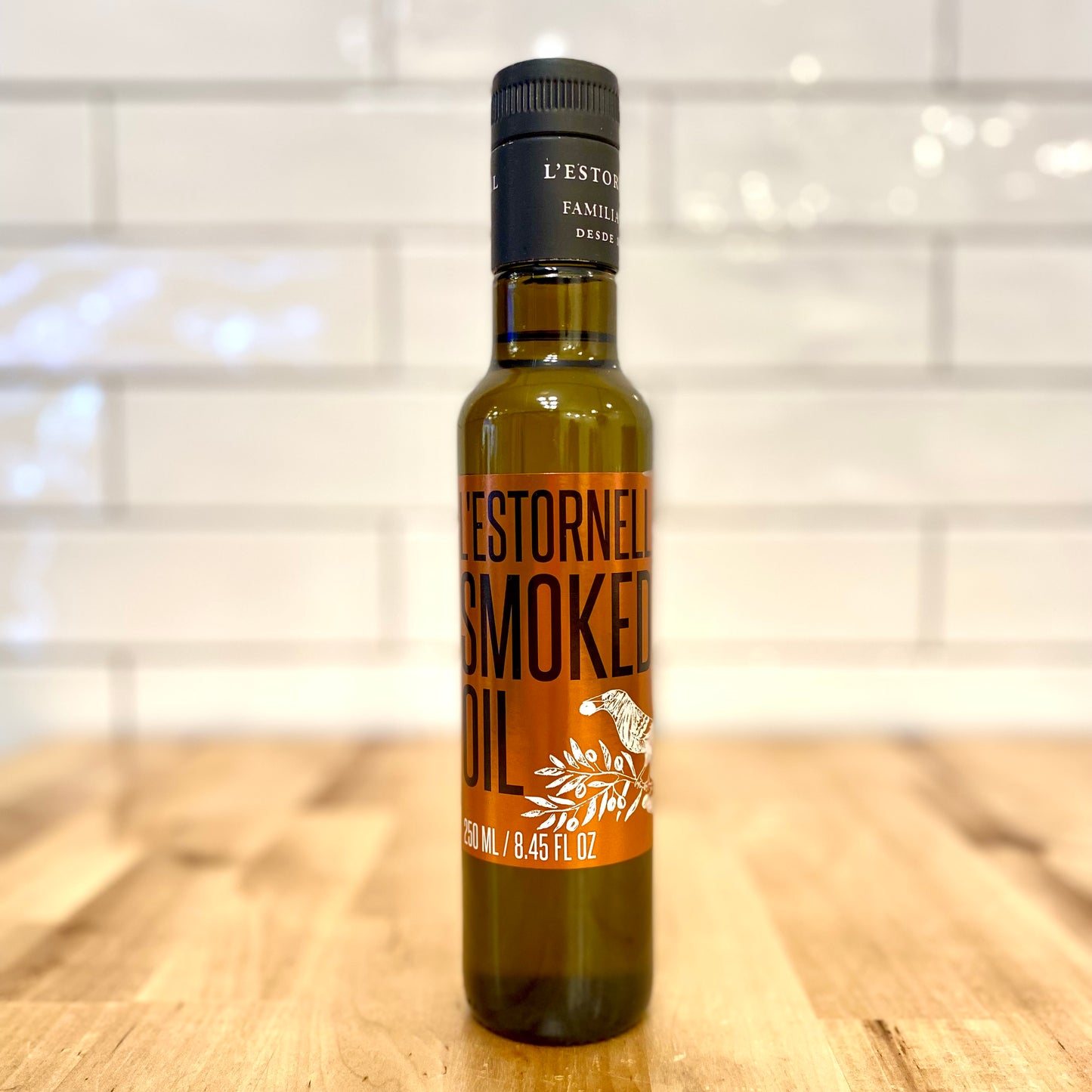
                  
                    L'ESTORNELL Smoked Arbequina Extra Virgin Olive Oil 250ml
                  
                