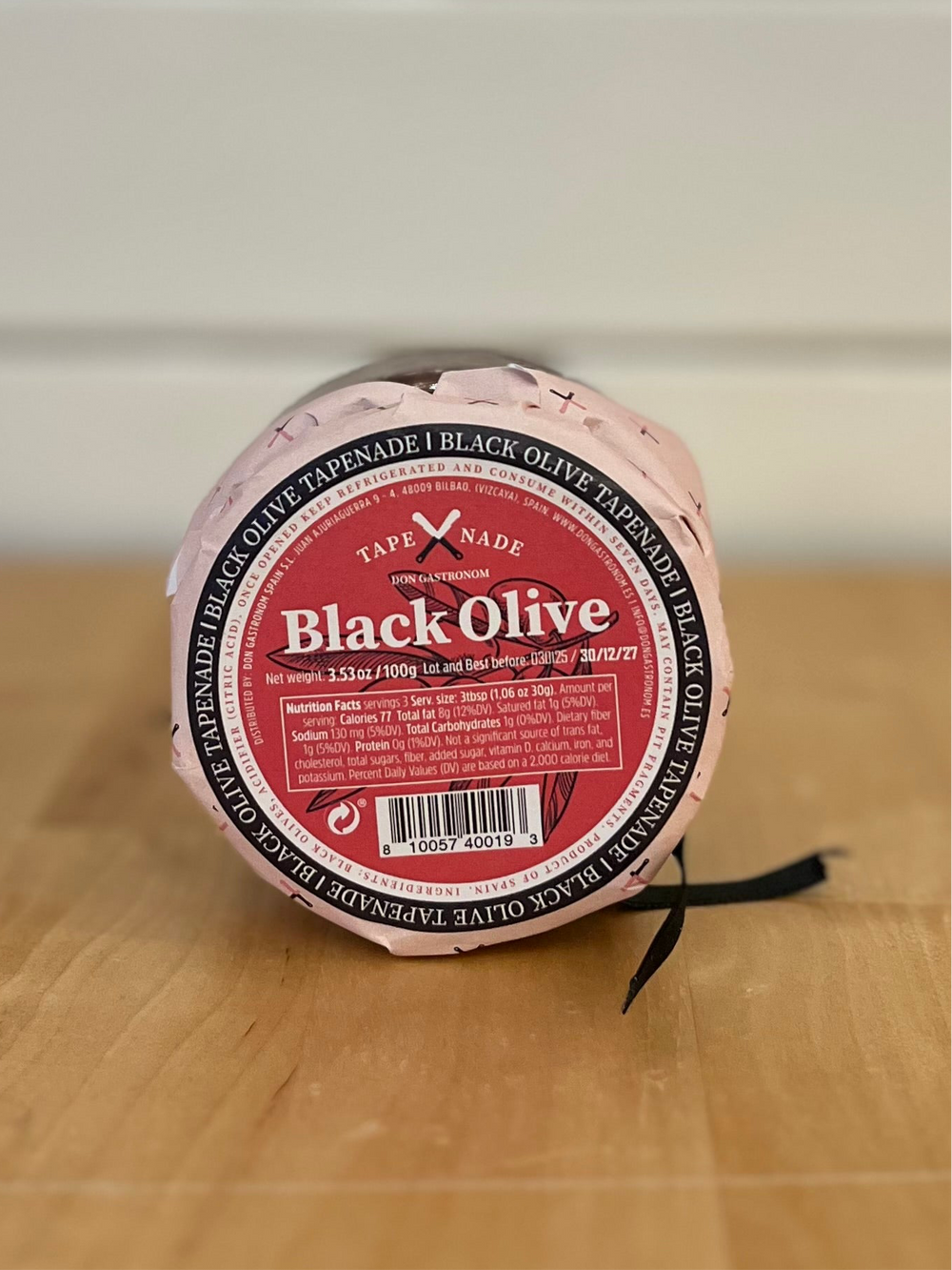 DON GASTRONOM Black Olive Tapenade