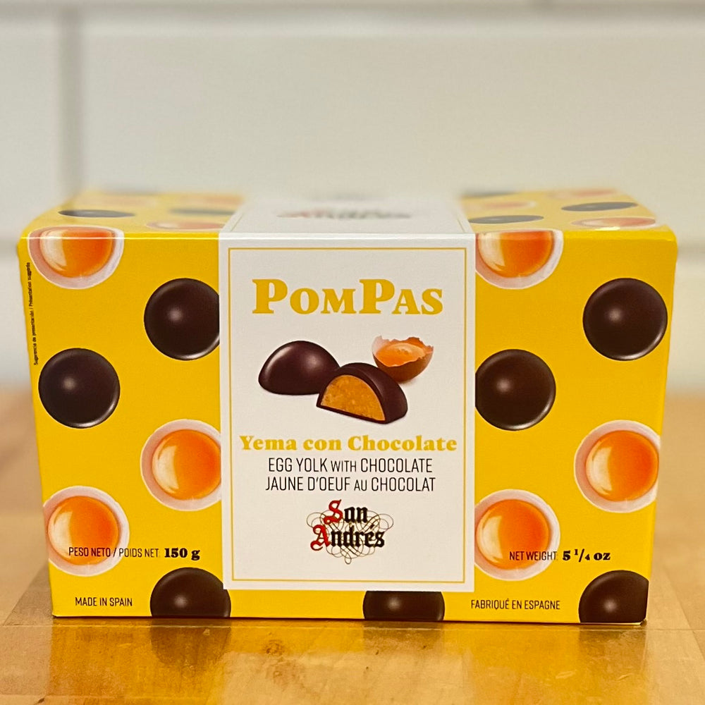SAN ANDRES Egg Yolk Turronwith Chocolate