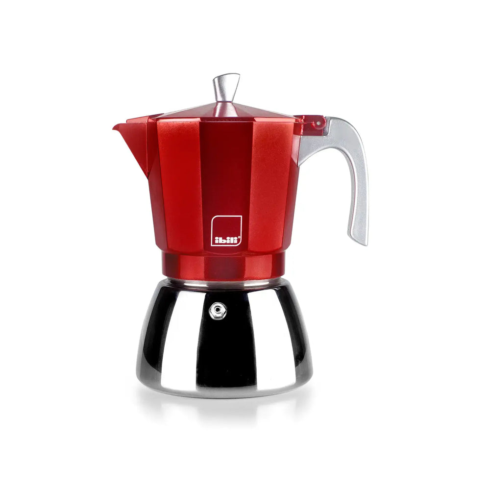 IBILI Elba 6 Cup Coffee Maker RED