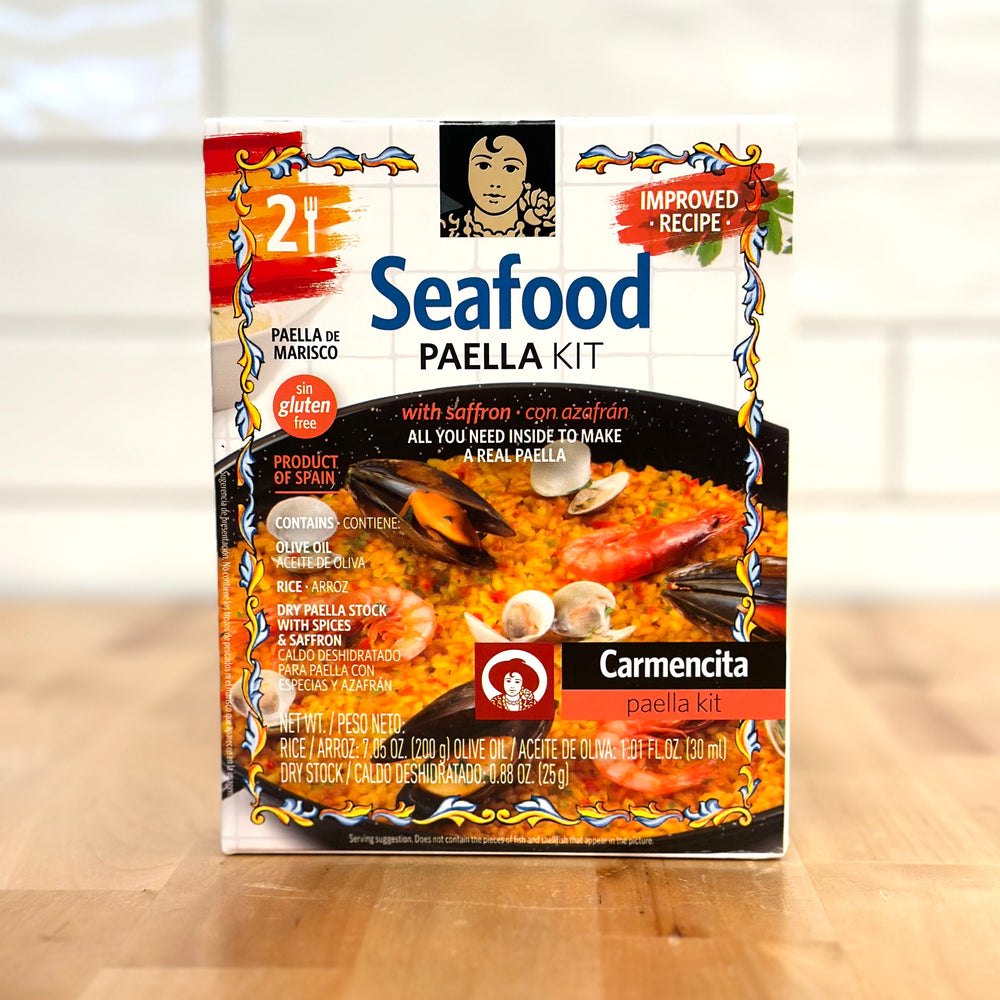 CARMENCITA Seafood Paella Kit With Saffron