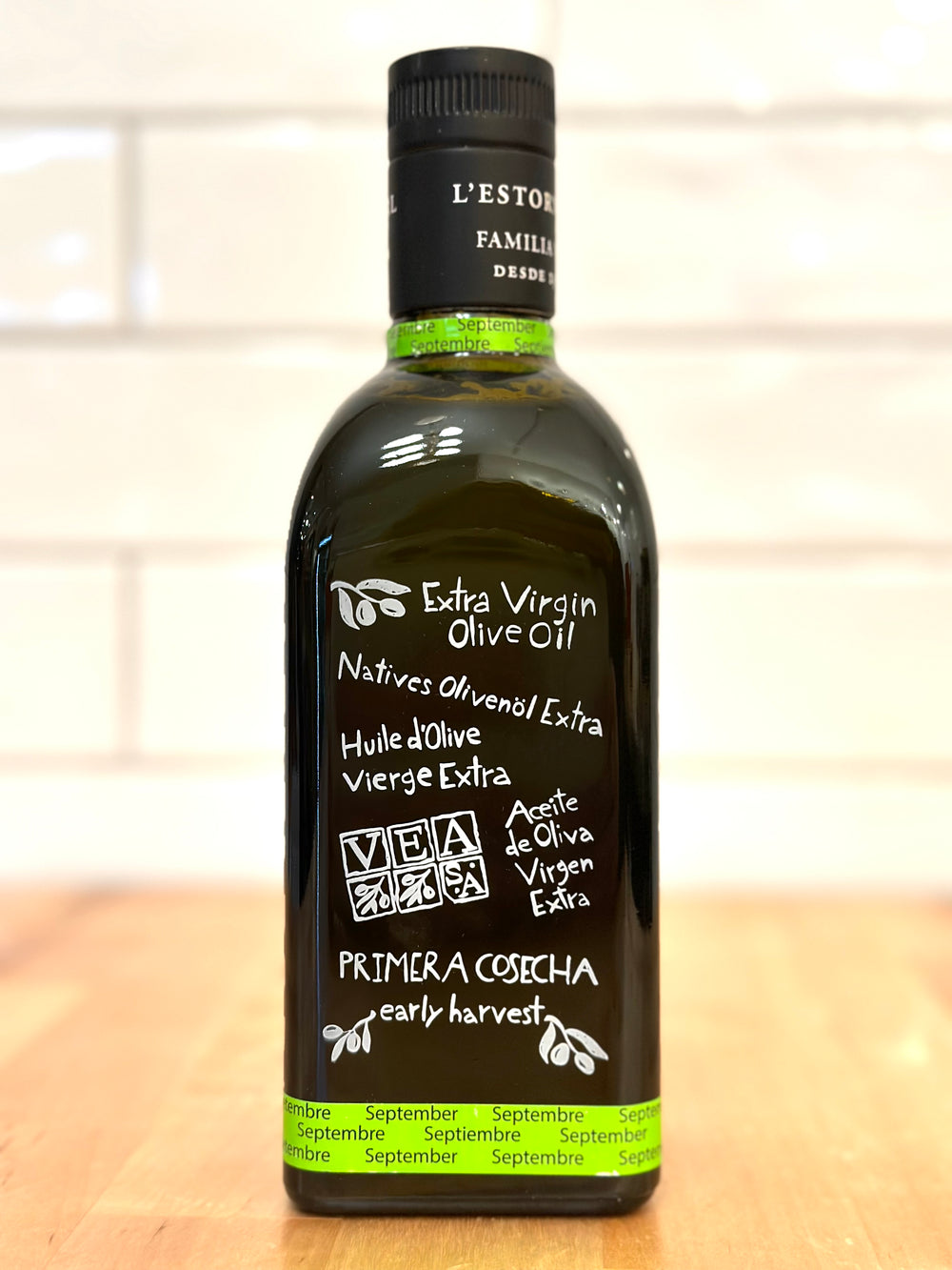 L'ESTORNELL VEÁ Early Harvest Extra Virgin Olive Oil 500ml