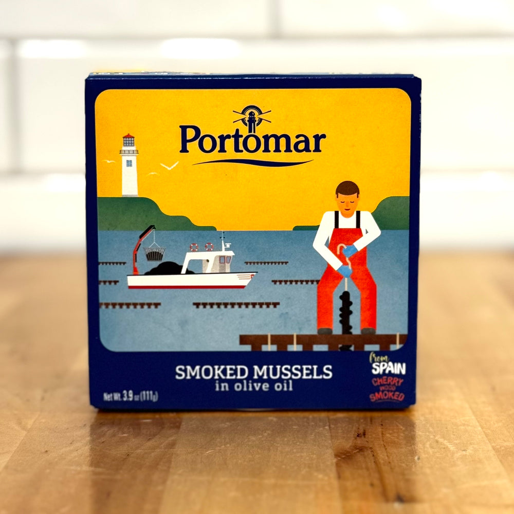 PORTOMAR Smoked Mussels In Olive Oil
