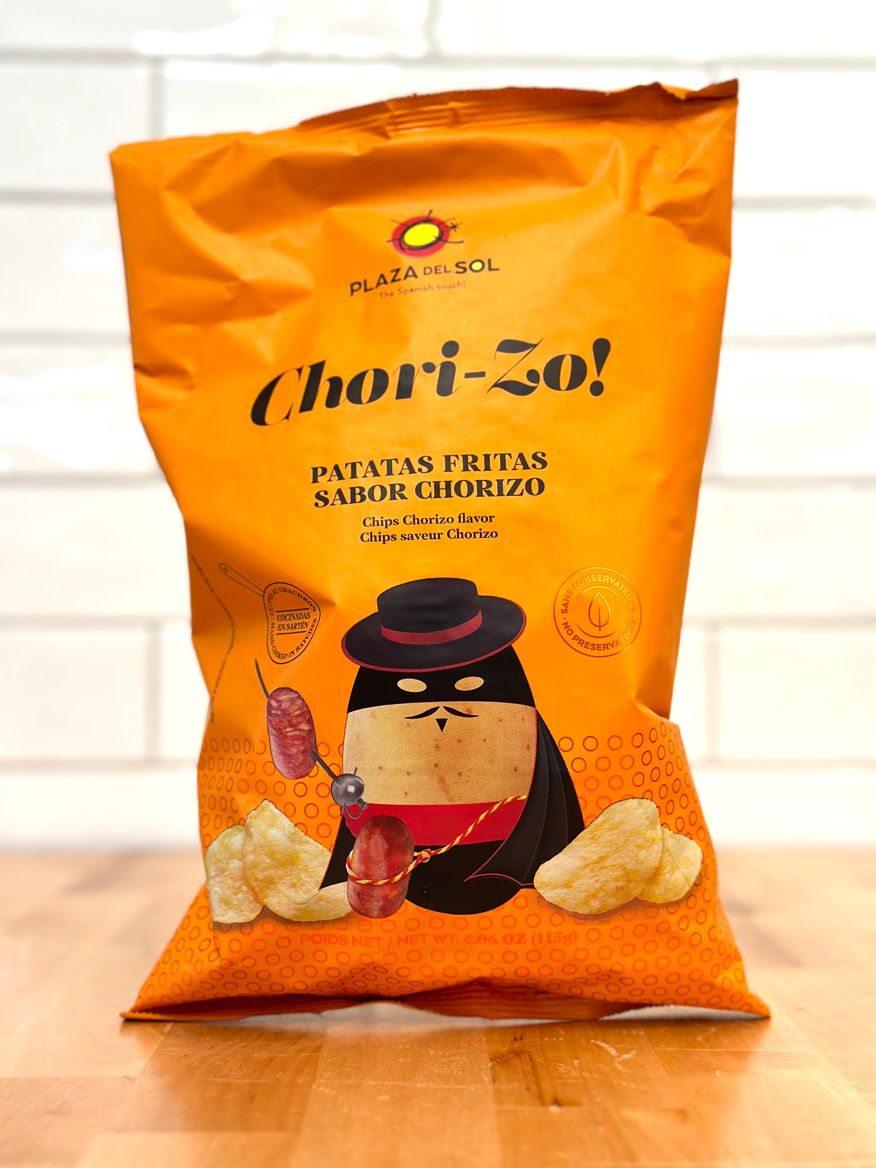 PLAZA DEL SOL Chori-Zo Potato Chips – Mercado Central NYC