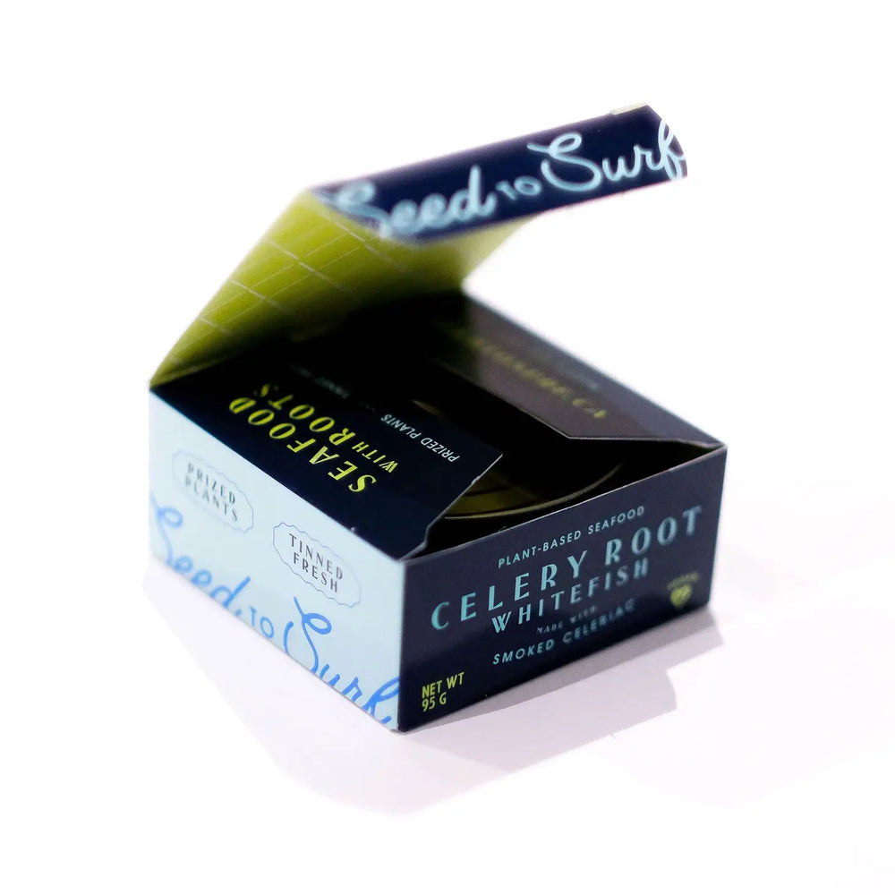 
                  
                    SEED TO SURF Celery Root Whitefish Made with Smoked Celeriac
                  
                