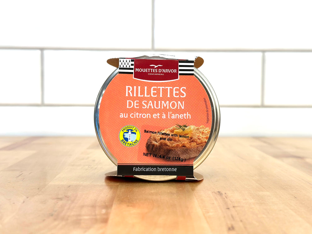 
                  
                    MOUETTES D’ARVOR Salmon With Lemon And Dill Pâté
                  
                