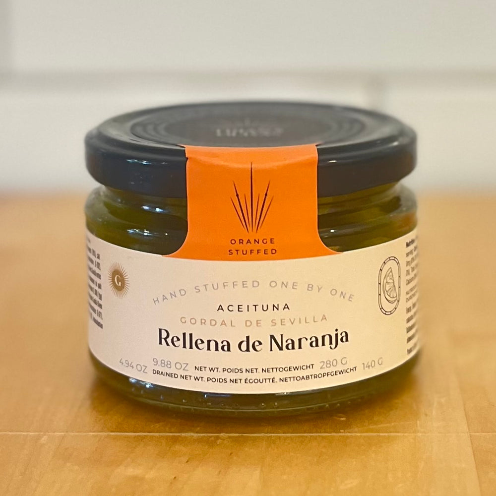TRIANA OLIVES Gordal Olives Stuffed With Orange