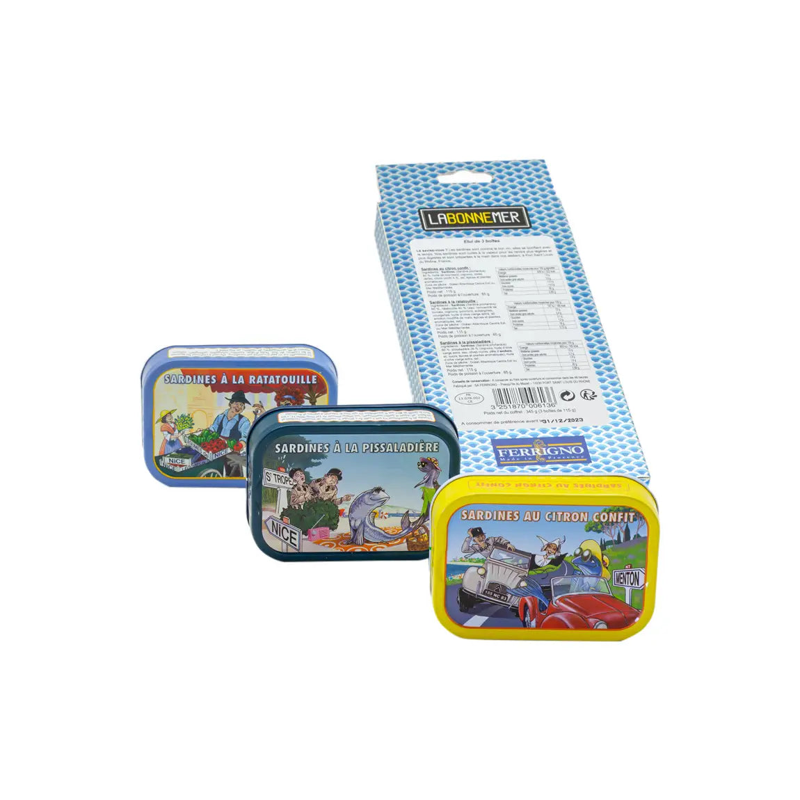 
                  
                    FERRIGNO Sardine 3 Pack Gift Box
                  
                
