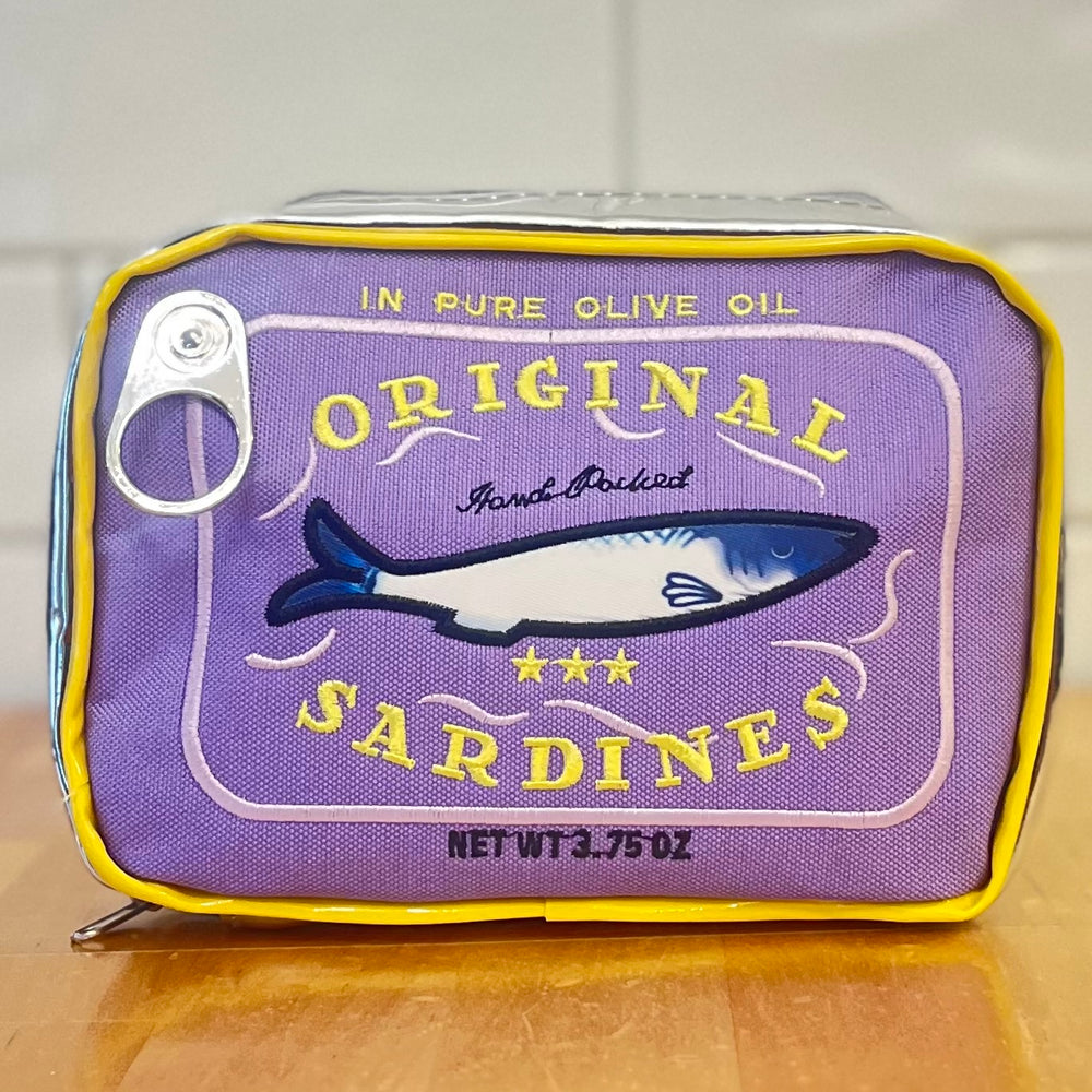 1ST ALLIE - Lavender Sardine Tin Zipper Pouch