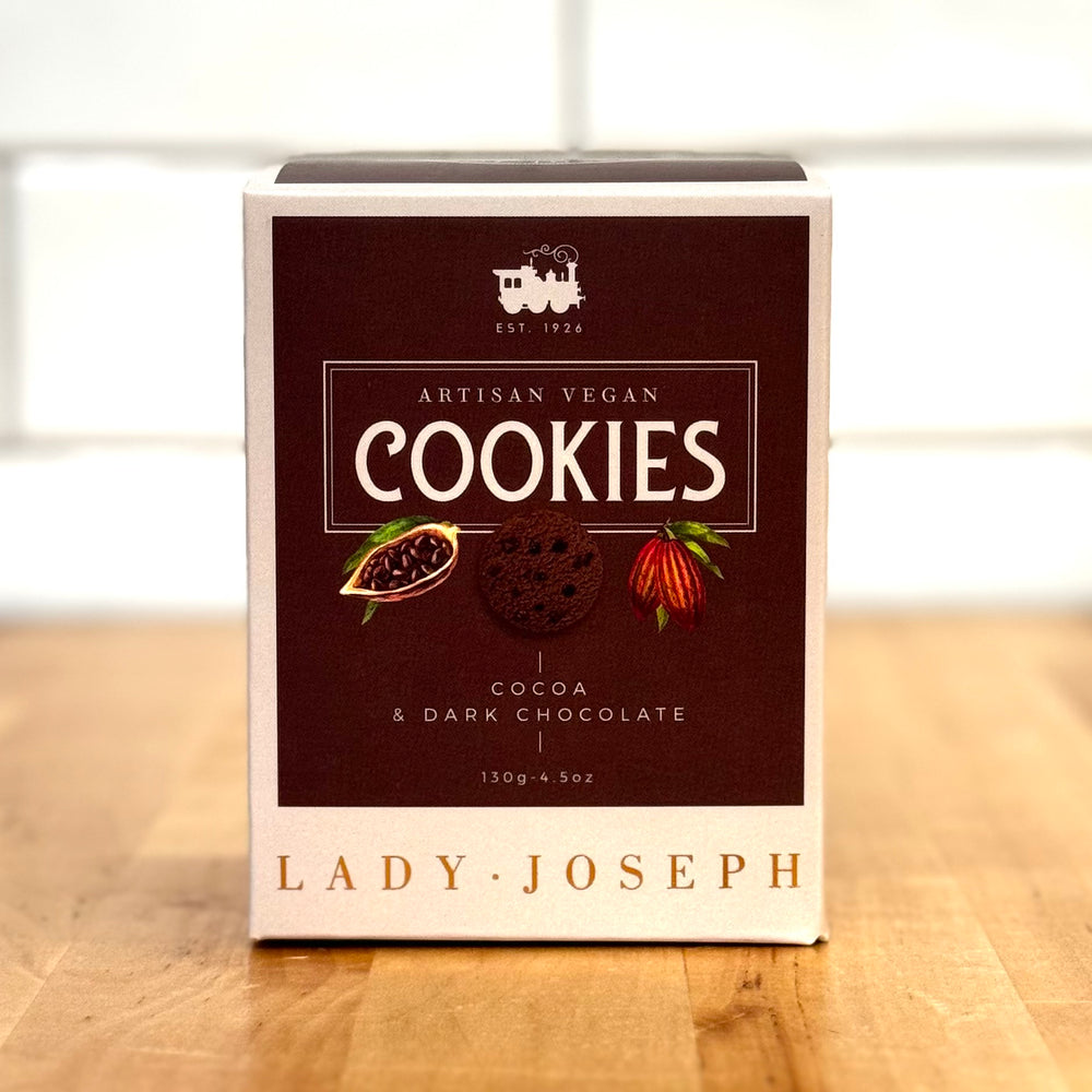 LADY JOSEPH Vegan Cocoa & Dark Chocolate Cookies