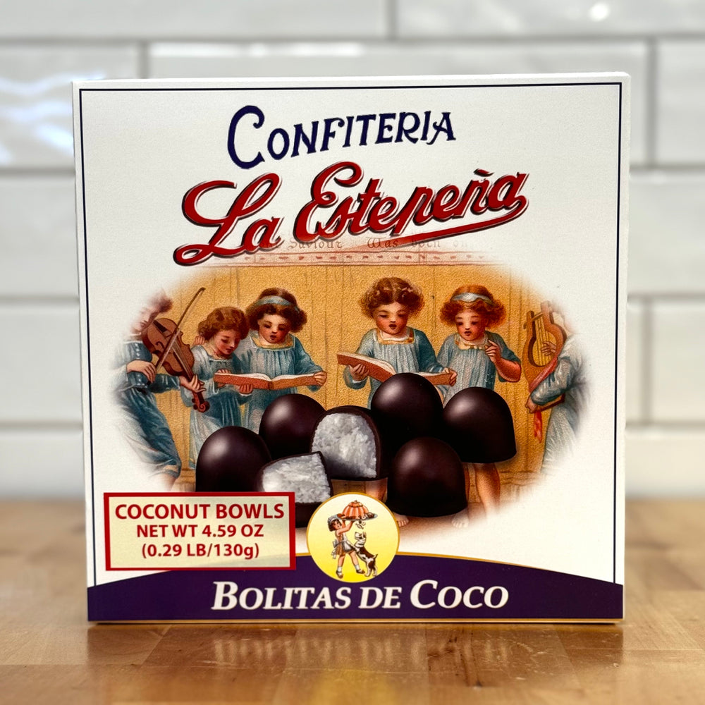 LA ESTEPEÑA Bolitas de Coco - Chocolate Covered Coconut