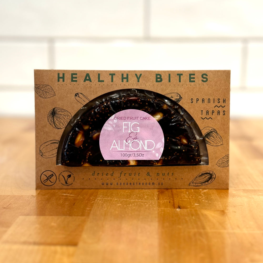 HEALTHY BITES Spanish Tapas Fig & Almond Dried Fruitcake