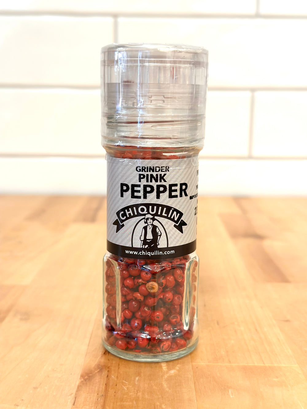 CHIQUILIN Pink Pepper Corns With Pepper Mill 25g