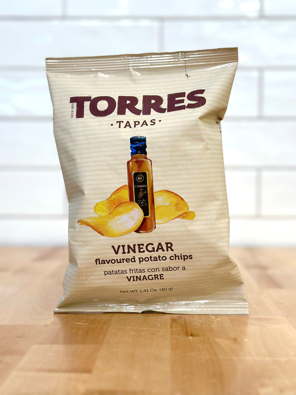 TORRES Vinegar Flavored Potato Chips 40g