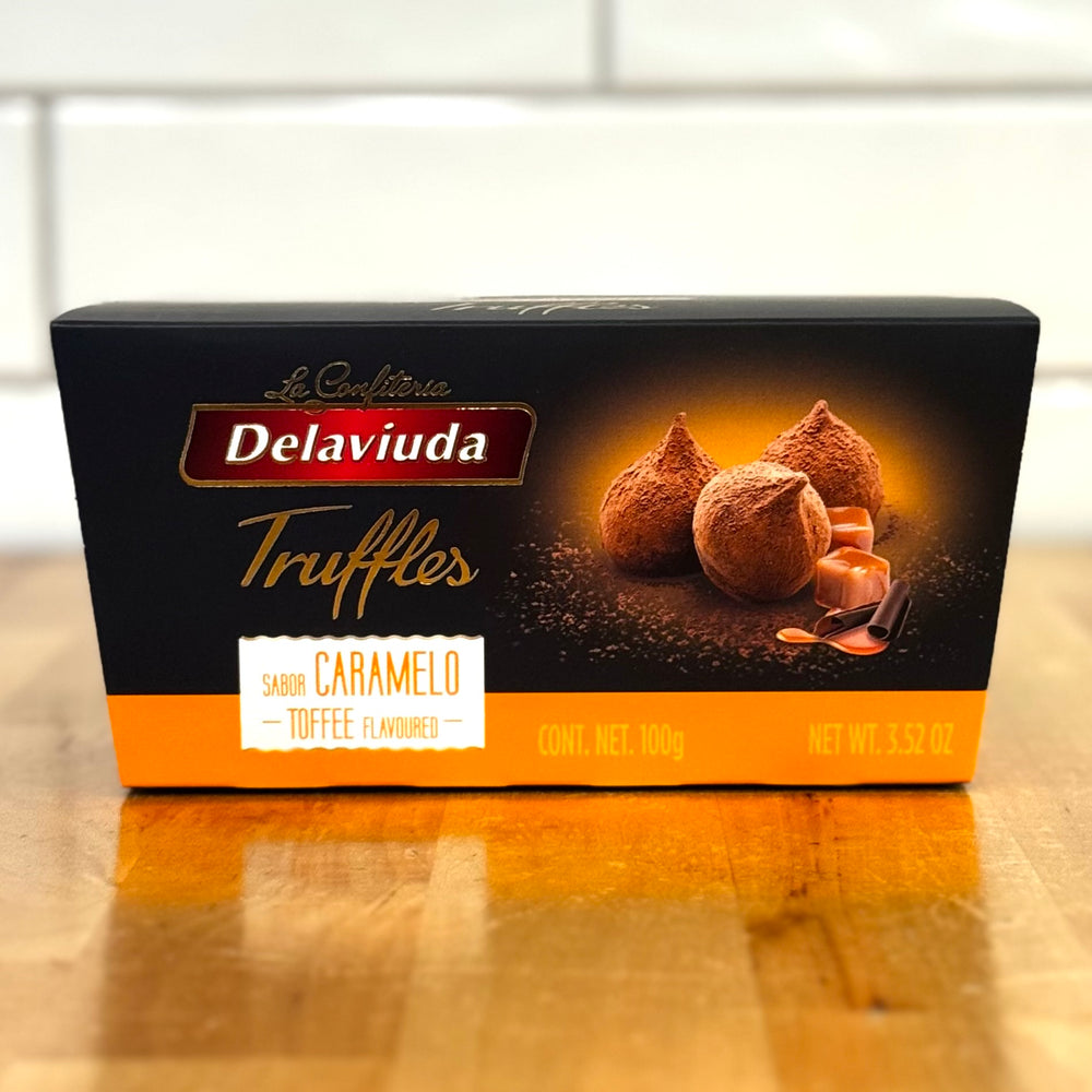 DELAVIUDA Caramel Flavored Truffles 100g