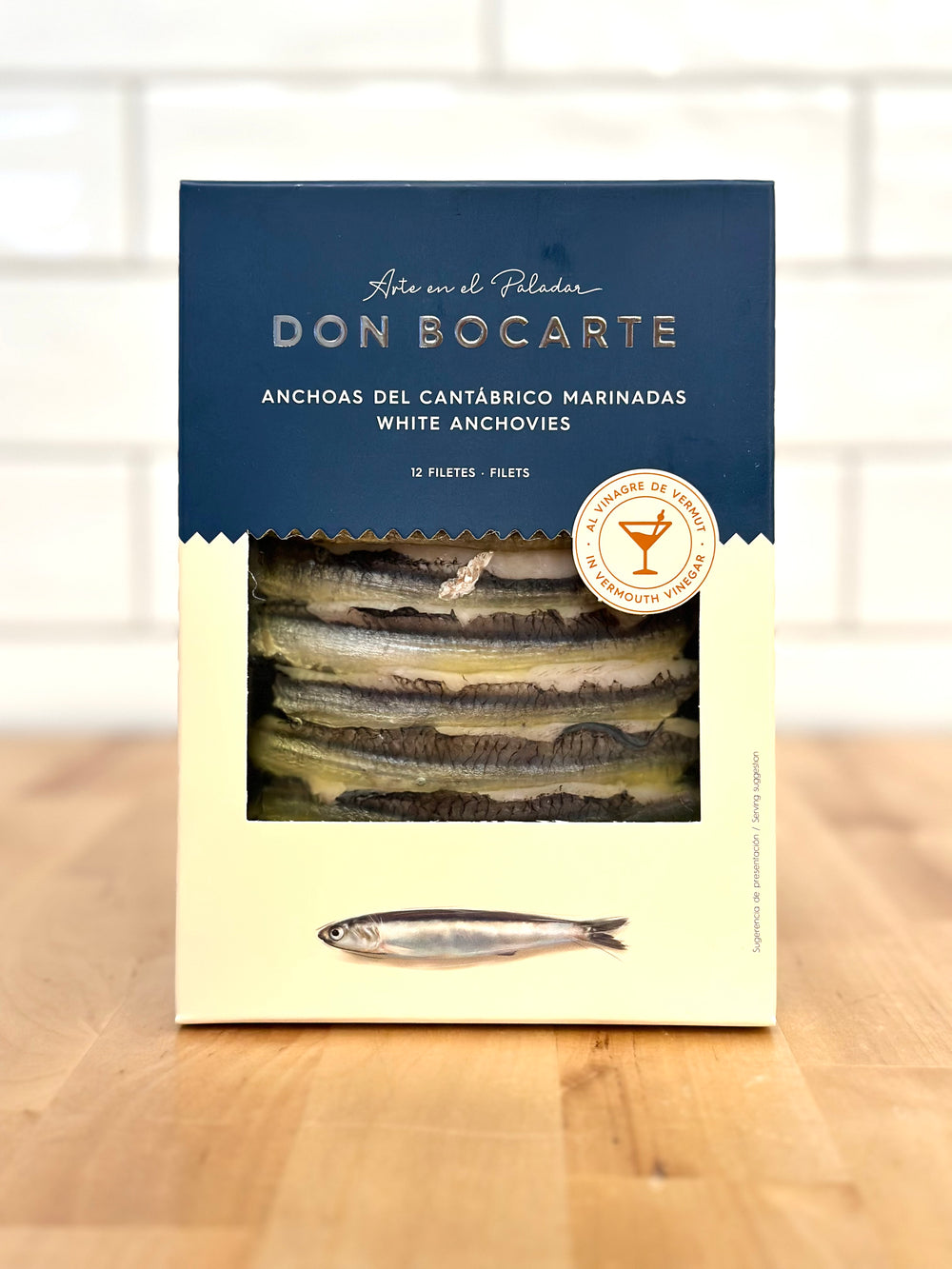 DON BOCARTE Boquerones In Vermouth Vinegar