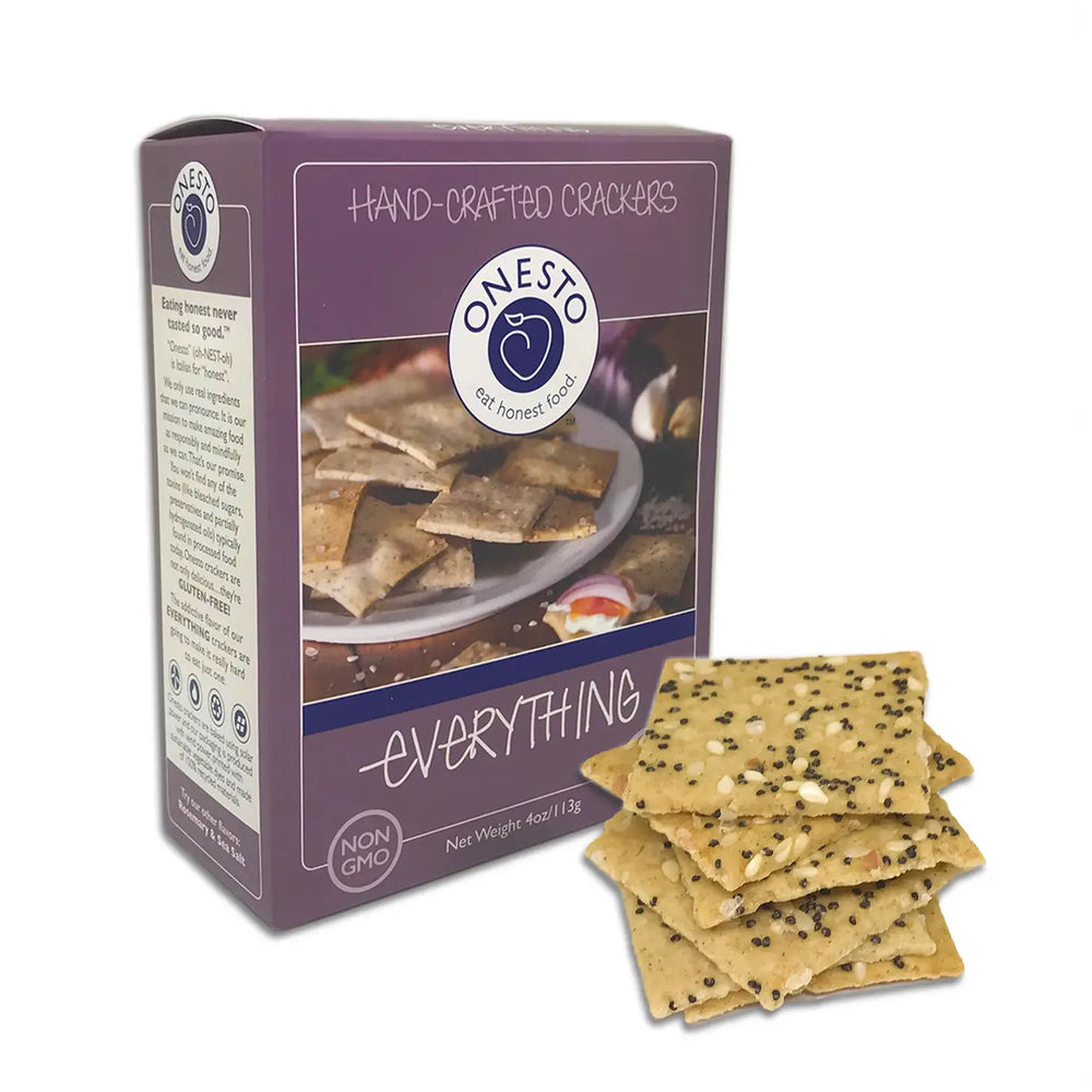 ONESTO Everything Gluten Free Crackers