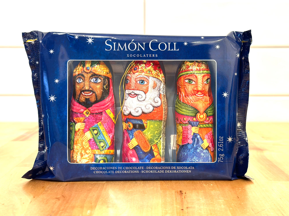 SIMON COLL Three Wise Men Milk Chocolate Figurines 2.65oz