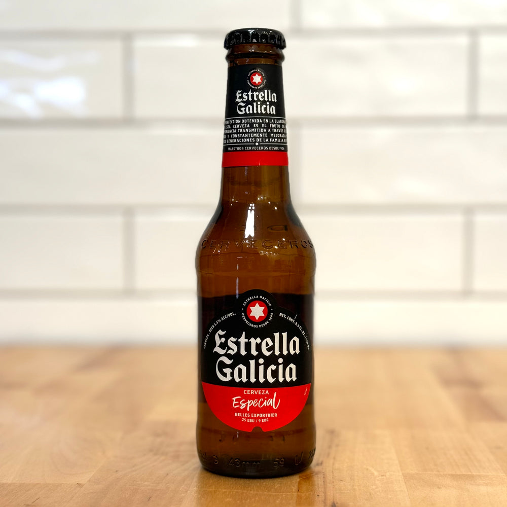 ESTRELLA GALICIA 8.5oz Bottles - Pony