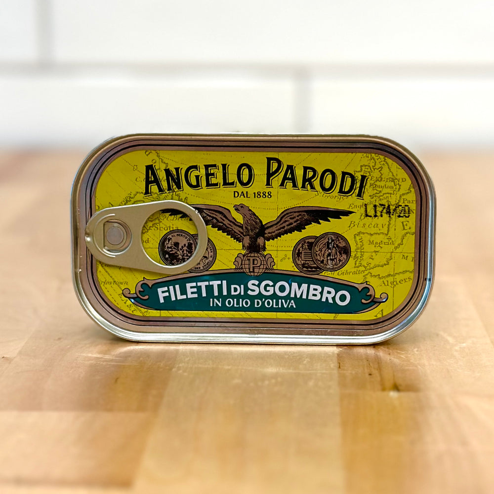 ANGELO PARODI Mackerel Fillets In Olive Oil 120g