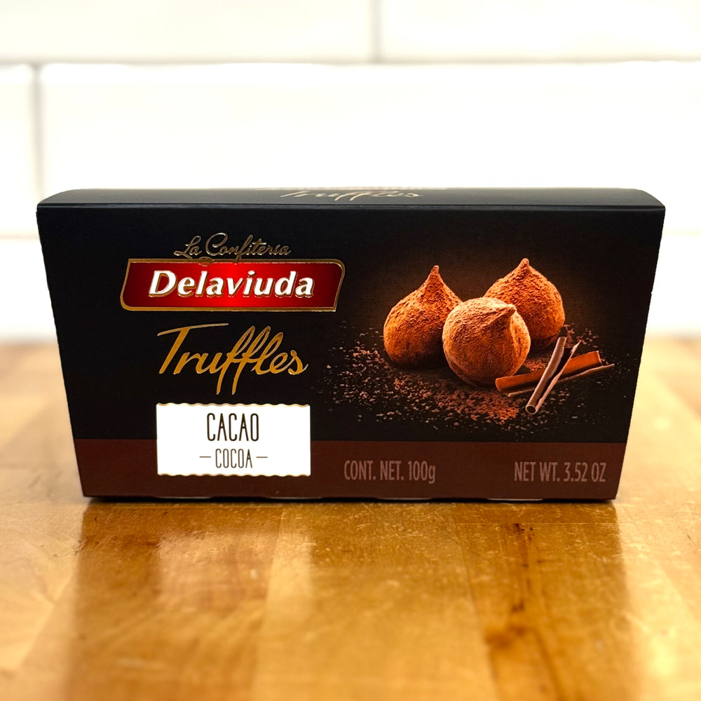 DELAVIUDA Coco Dusted Chocolate Truffles 100g