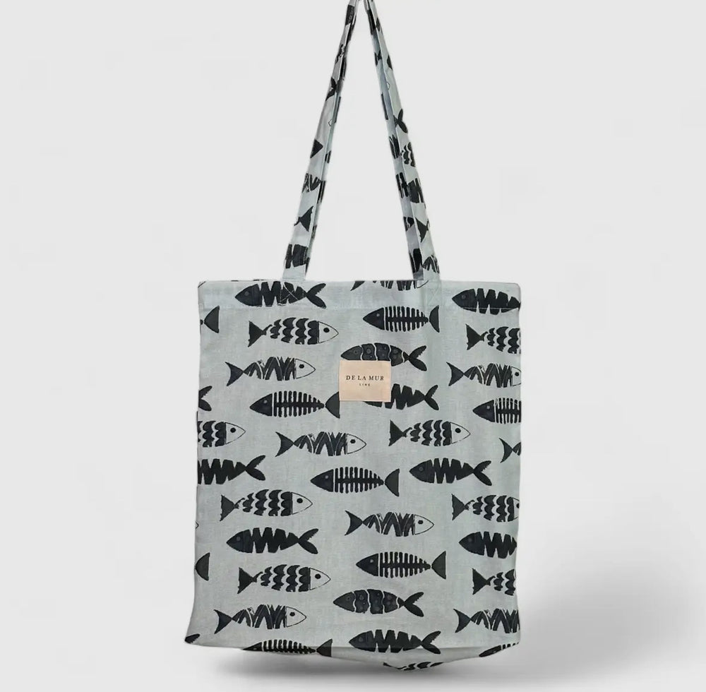 DE LA MUR LINE Small Sardine Tote Bag