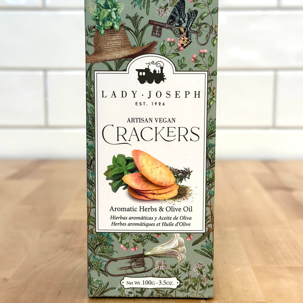 
                  
                    LADY JOSEPH Artisan Vegan Crackers with Aromatic Herbs 2.8 oz
                  
                
