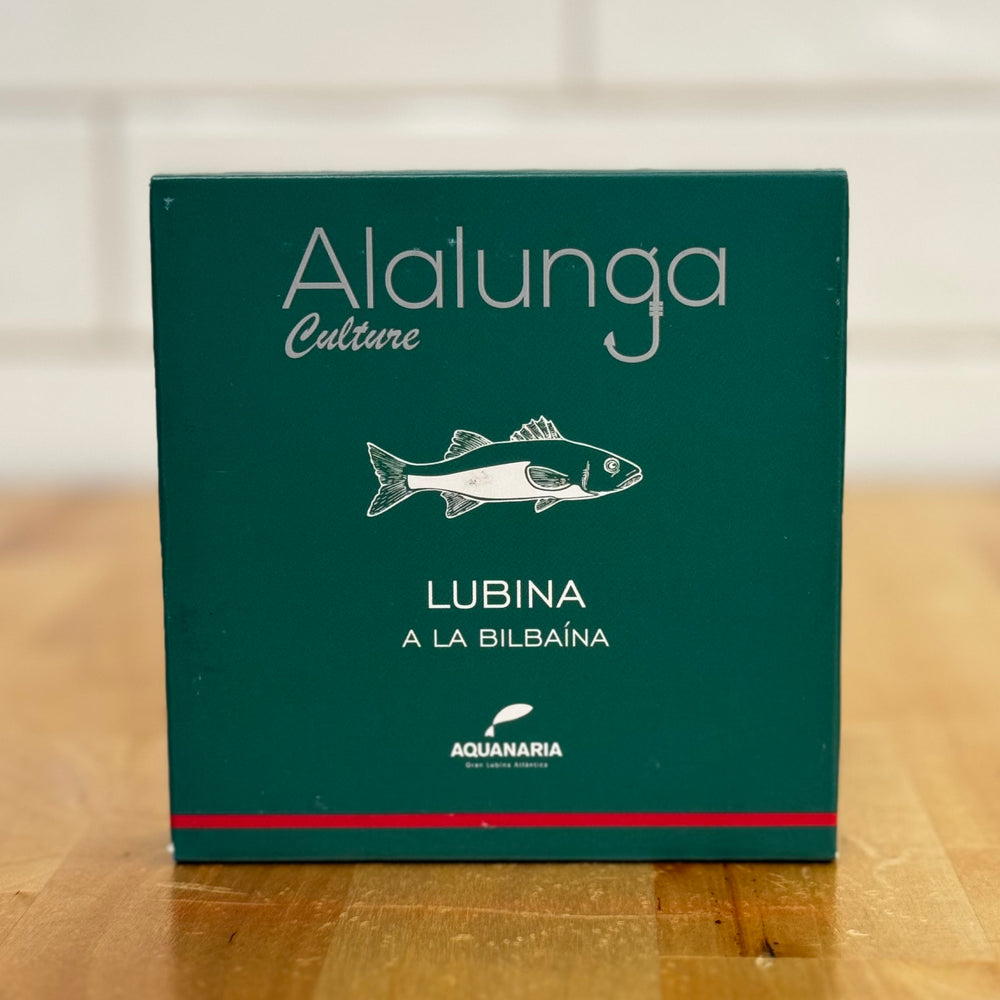 ALALUNGA Seabass Bilbao Style, Garlic And Cayenne 138g