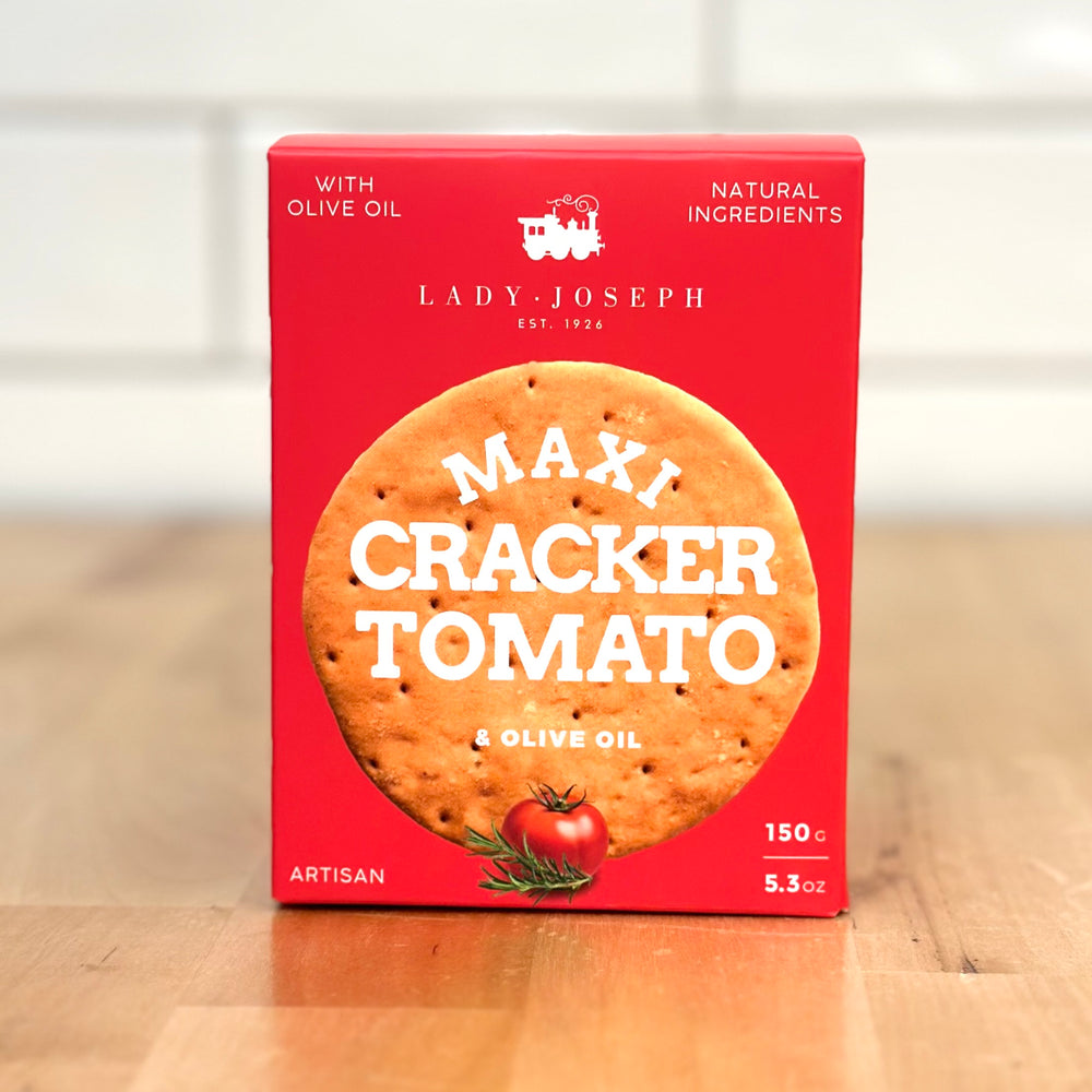 LADY JOSEPH Maxi Cracker With Tomato, Rosemary & Olive Oil Snack Cracker