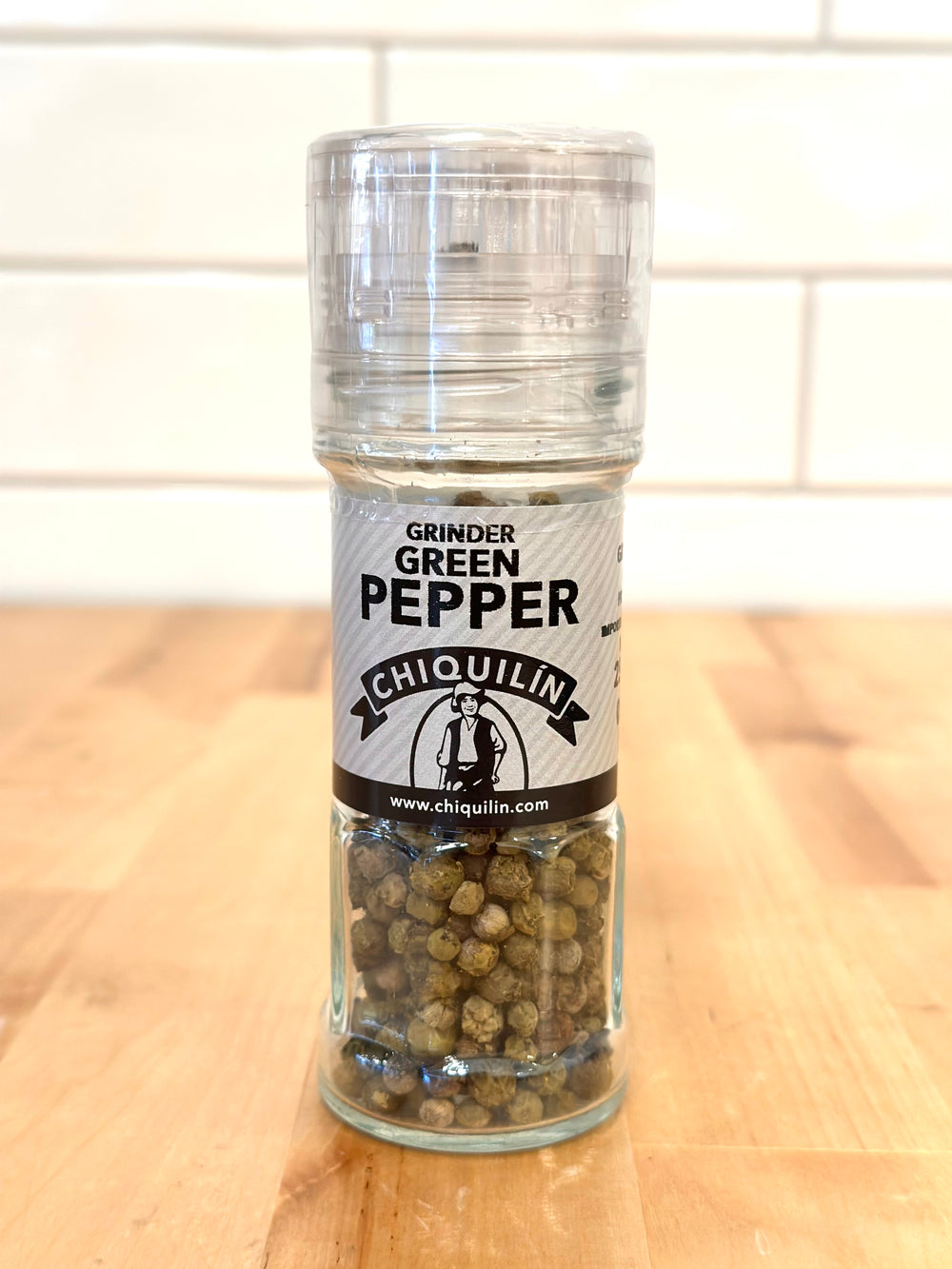 CHIQUILIN Green Pepper Corns With Pepper Mill 25g