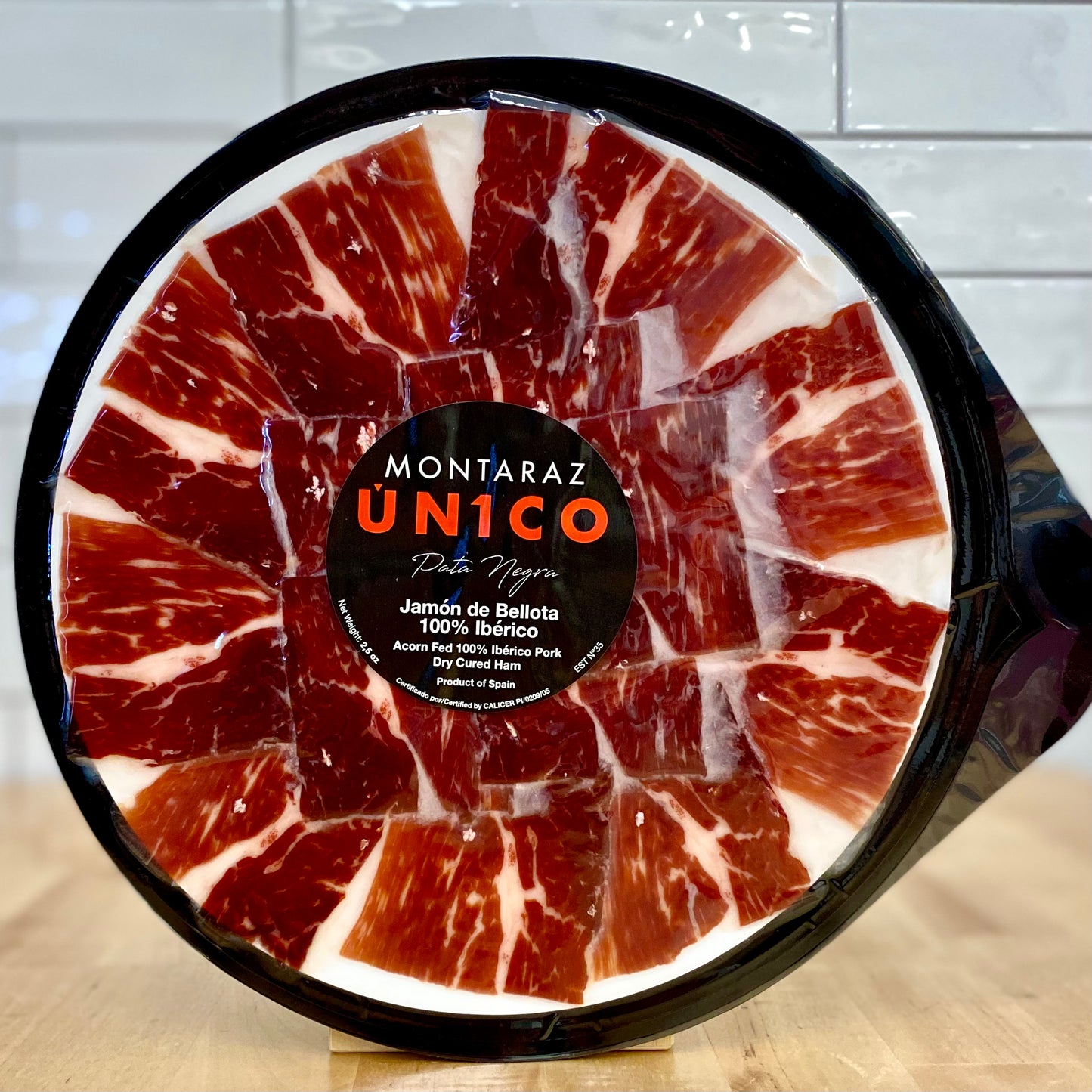 MONTARAZ ÚNICO Pata Negra 100% Acorn Fed Jamón Ibérico Pork - Dry Cure –  Mercado Central NYC