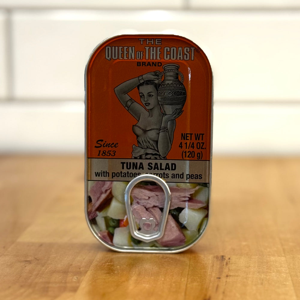 THE QUEEN OF THE COAST Tuna Salad With Carrots and Peas 120g