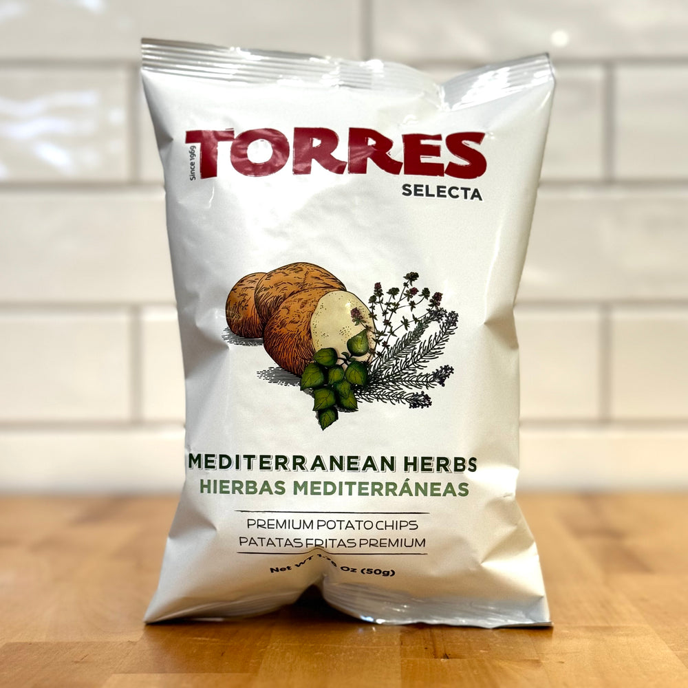 TORRES Potato Chips Mediterranean Herbs 50g