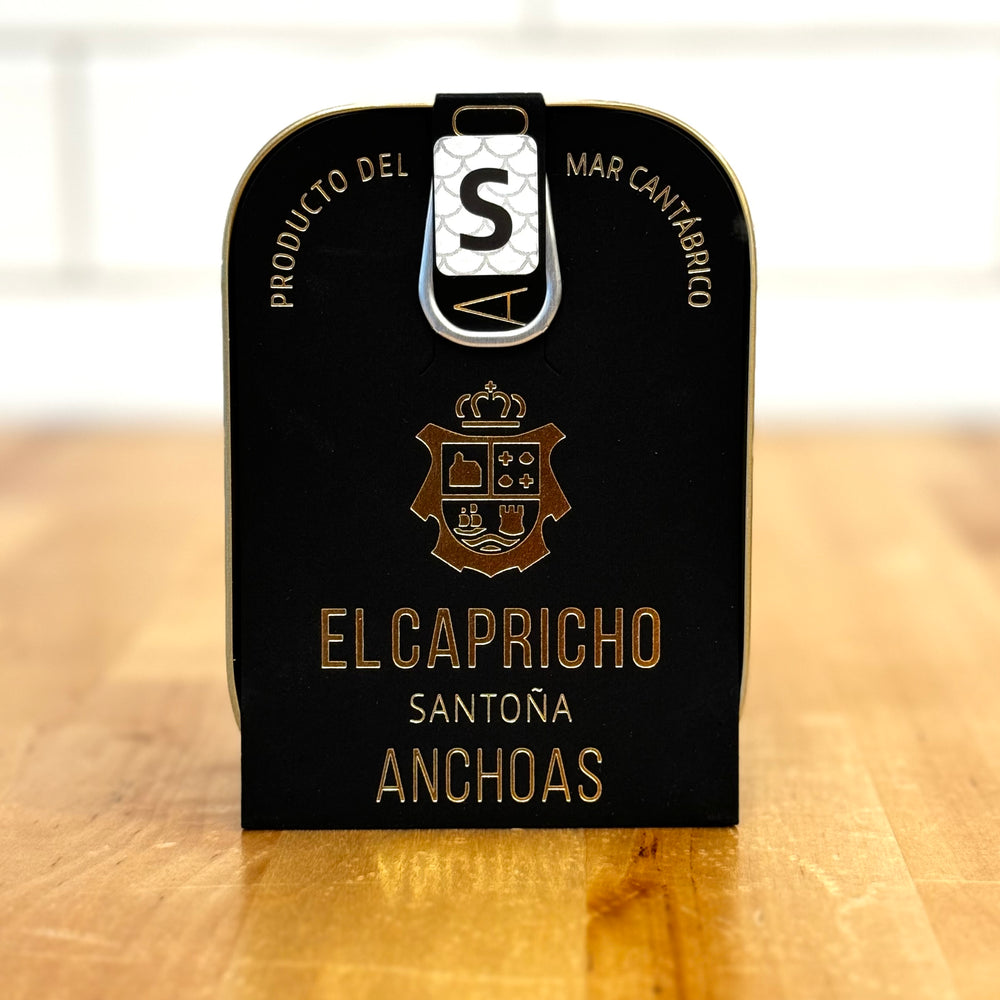 EL CAPRICHO Anchovies in Extra Virgin Olive Oil - 10 Extra Large Fillets