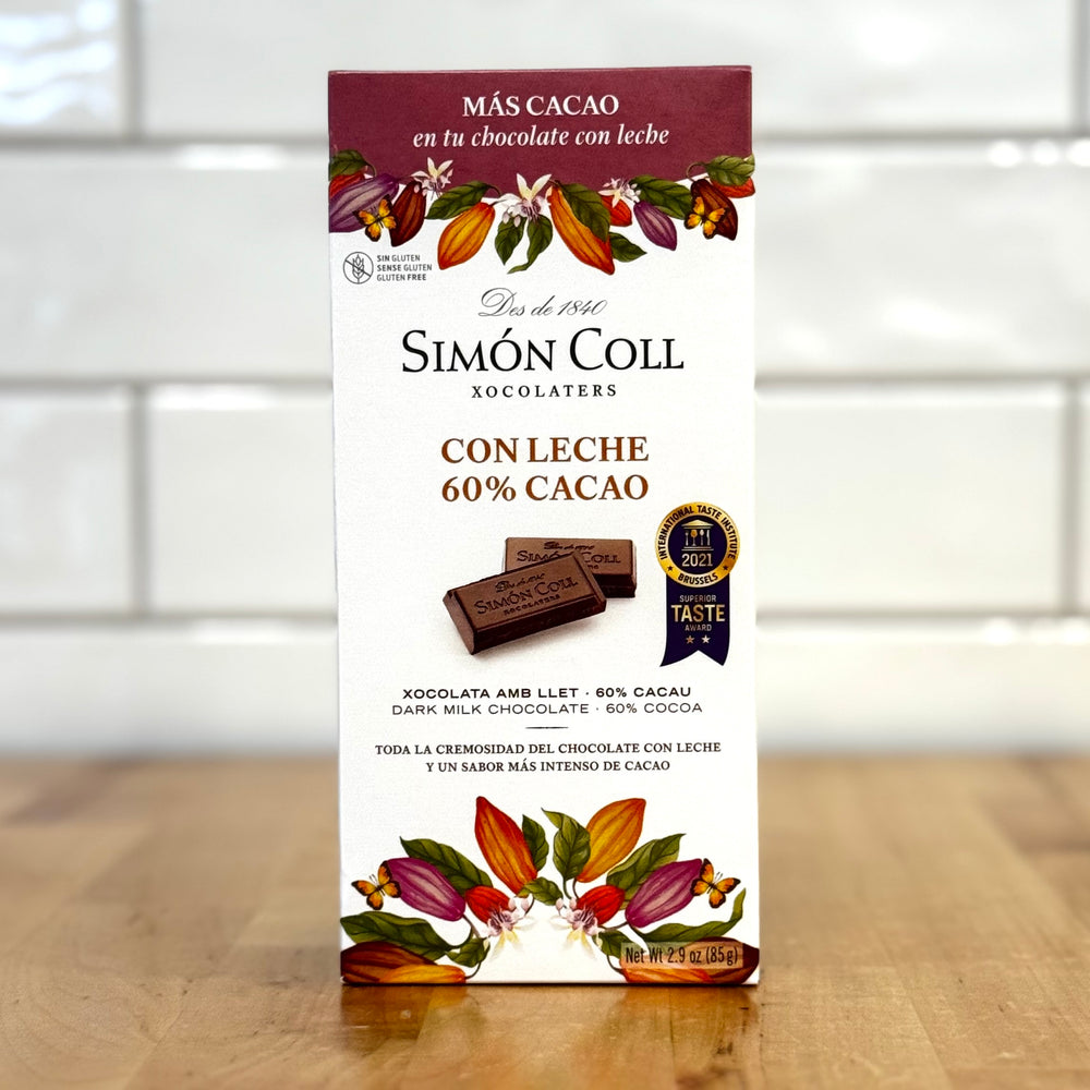 SIMON COLL 60% Cocoa Bean With Milk