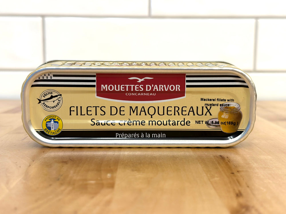 MOUETTES D’ARVOUR Mackerel In Mustard & Crème Fraiche