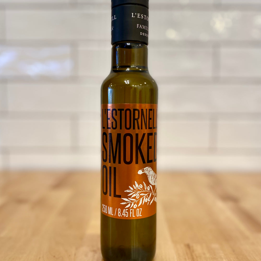 
                  
                    L'ESTORNELL Smoked Arbequina Extra Virgin Olive Oil 250ml
                  
                