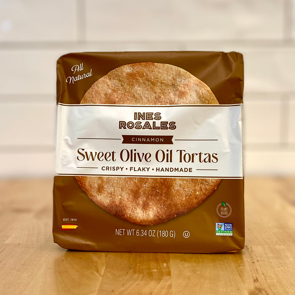 
                  
                    INES ROSALES Sweet OIive Oil Tortas With Cinnamon
                  
                
