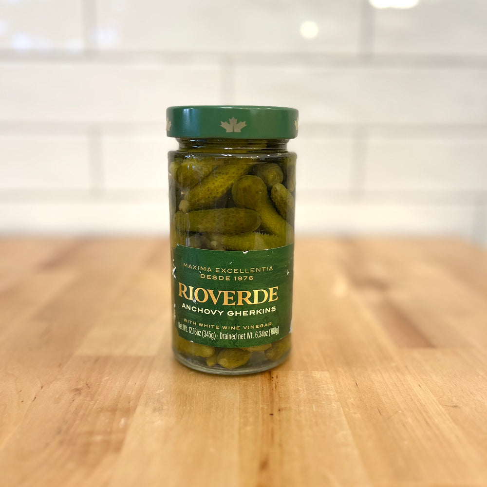RIOVERDE Anchovy Gherkins