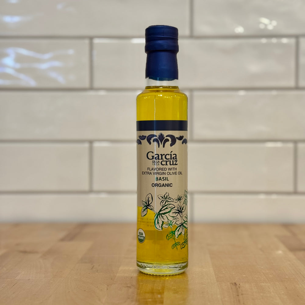 GARCIA DE LA CRUZ Basil Infused Extra Virgin Olive Oil 250ml