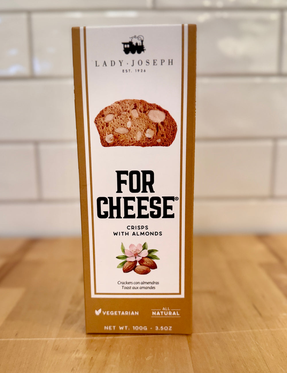 LADY JOSEPH for Cheese Crisps with Almonds